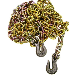 Correntes de transporte de grau 70, 5/16 pol., limite de 4.700 lb, dicromato amarelo.