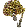 Grade 70 Transport Chains, 5/16 in, 4,700 lb Limit, Yellow Dichromate