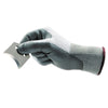 11-644 Polyurethane Palm Coated Gloves, Size 10, Gray/White and Gray
