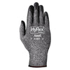 11-801 Nitrile Foam Palm Coated Gloves, Size 8, Black/Dark Gray