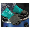 AlphaTec® 58-530B/58-535B Gloves, 9, Grey/Teal, 12 in Cuff, 58-530B