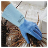 Hy-Care® Gloves, 9, Natural Latex, Blue