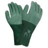 AlphaTec® 08-352 Neoprene Coated Gloves, Rough Finish, Size 9, Green