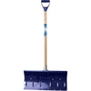 Arctic Blast Snow Pusher, 11 in X 24 in Blade, Wood Poly D-Grip Handle