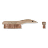 Scratch Brushes, 10 in, 4 X 16 Rows, Shoe Handle