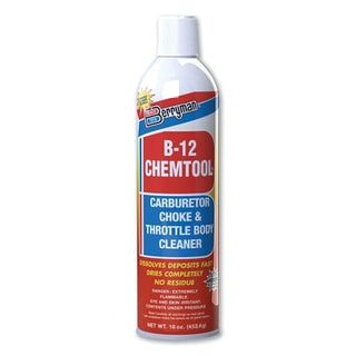 B-12 CHEMTOOL Limpador de Carburador/Afogador, Lata de Aerossol de 473 ml