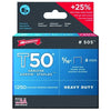 T50® Type Staple, #505™, 5/16 in L x 3/8 in W, 1,250/PK