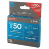 T50® Type Staple, #508™, 1/2 in L x 3/8 in W, 1,250/PK