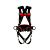 Protecta® Construction Style Positioning Harness, Standard, D-Rings, Leg Buckles, Small, Pass-Through Chest Connection
