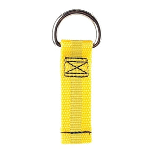 Cordões com argolas em D, 2,5 cm x 8,9 cm