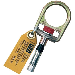 Âncoras de concreto com anel em D, 3", anel giratório, para furo de concreto de 11/16", 18 mm, 3/4"