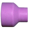 Alumina Nozzle TIG Cup, 1/2 in, Sz 8, For Torch 9, 12, 17, 18, 20, 22, 25, 26, 27, Large Gas Lens, 1-7/8 in
