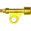 Power Cable Adapter, 3/8 in-24 TPI, Brass, RH Series 9 and 17 Torches