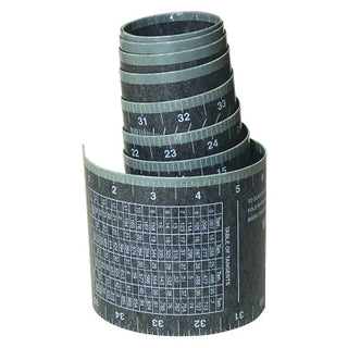 Rap-Around Pipe Template, Large, 4 in W x 6 ft L, Abrasion and Heat Resistant