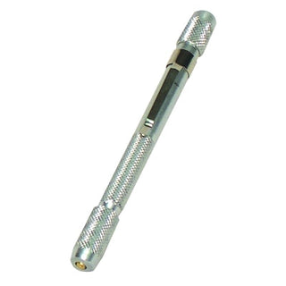 Tip Drill Set, Size 52 to 74, With 12 Even Number Drills and Aluminum Handle with Pocket Clip