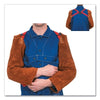 Premium Leather Sleeves, 18 in, Hook/Loop, One Size, Lava Brown