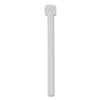 General Purpose Cable Tie, 50 lb Tensile Strength, 7.6 in L, Natural, 100 Ea/Bag