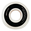 White PTFE Thread Sealant Tape, 1 in x 260 in L
