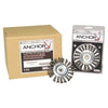 Stringer Bead Wheel Brush, 6 in D x 6 in W, 0.02 in Stainless Steel Wire