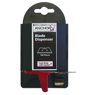 Blade Dispenser Container, 5.5 in L, Steel