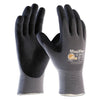 MaxiFlex® Ultimate™ Nitrile Coated Micro-Foam Grip Gloves, 2X-Large, Black/Gray