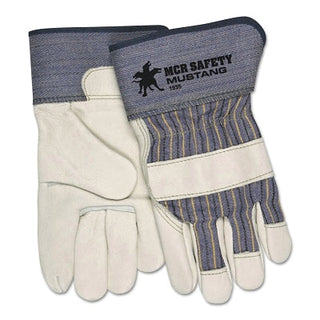 Premium Grain Leather Palm Glove, Small, Grain Cowhide