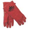 Premium Shoulder Leather Welders Gloves, Shoulder Cow Leather, XL, Russet