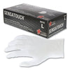 SENSAGUARD Powder-Free Vinyl Disposable Gloves, 5 mil, X-Large, Clear