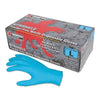 Nitrile Disposable Gloves, NitriShield™, Rolled Cuff, Unlined, X-Large, Blue, 4 mil Thick, Powder Free