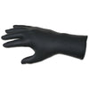 Nitrile Disposable Gloves, NitriShield Stealth Xtra™, Rolled Cuff, Unlined, X-Large, Black, 6 mil Thick