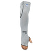 Dyneema® Sleeves with Thumbhole, 10 Gauge Dyneema, 18 in Long, Gray,