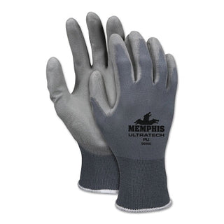 UltraTech PU™ Coated Gloves, Medium, Gray