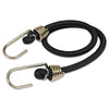 Heavy-Duty Bungee Cord, Dichromate Hooks, 24 in L
