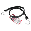 EPDM Rubber Strap, Zinc-Plated Steel Hooks, 24 in L