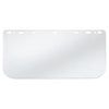 Universal Faceshield, Uncoated, Clear, Polycarbonate, 16 in L x 8 in
