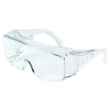 98 Series Safety Glasses, Clear Polycarb Lens/Frame, 150 mm Temple