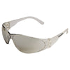 Checklite® CL1 Frameless Safety Glasses, Polycarbonate I/O Clear Mirror Lens, Duramass®, Clear Polycarbonate Temples