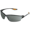 Law® 2 Protective Eyewear, Gray Lens, Duramass Hard Coat, Black Frame, Nylon