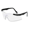 Magnum® 3G Safety Glasses, Clear Polycarbonate Lens, Uncoated, Black, Nylon, Universal