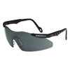 Magnum® 3G Safety Glasses, Smoke Polycarbonate Lens, Uncoated, Black, Nylon, Small