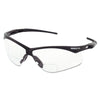 V60 Nemesis™ Rx Readers Prescription Safety Glasses, Clear, Polycarbonate Scratch-Resistant Lens, Black Frame/Temples, +2.0