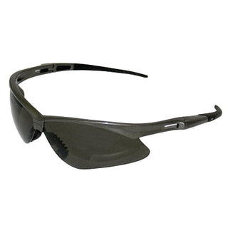 V30 Nemesis™ Polarized Safety Glasses, Smoke, Polycarbonate Lens, Anti-Scratch, Gunmetal Frame/Temples, Nylon