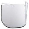 F30 Acetate Faceshield, 8154, Uncoated, Clear, Bound, 15.5 in L x 8 in H