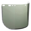 F30 Acetate Faceshield, 3441, Uncoated, Light Green, Bound, 15.5 in L x 9 in H