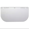 F10 PETG Economy Faceshield, 34-40AP, Uncoated, Clear, Unbound, 15-1/2 in L x 8 in H