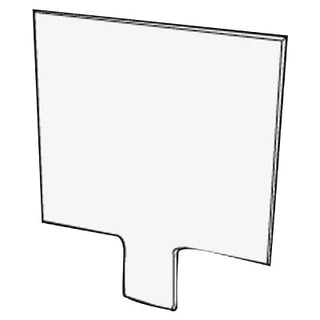 W60 NEXGEN Digital Auto-Darkening Filter, Inner Cover Plate, 5-1/4 in x 4-1/2 in, Clear
