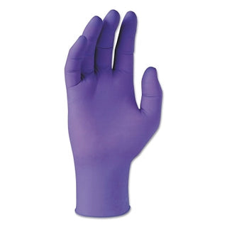 Purple Nitrile™ Disposable Exam Gloves, Beaded Cuff, Unlined, X-Large, 6 mil