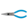 Long Nose Pliers, Straight Needle Nose, High Carbon Steel, 6 in OAL