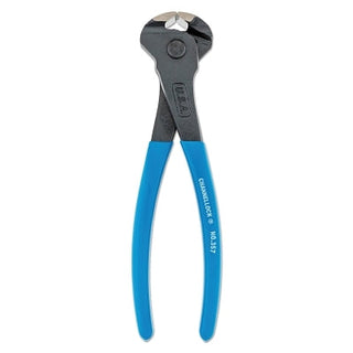 Cutting Plier-Nipper, 7 in, Polish, Plastic-Dipped Grip