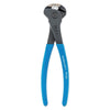 Cutting Plier-Nipper, 7 in, Polish, Plastic-Dipped Grip
